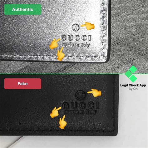 fake not gucci wallet|how to spot a gucci wallet.